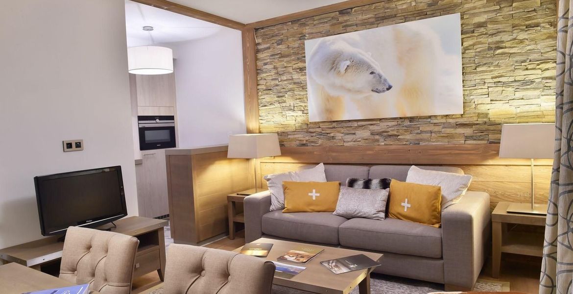 The apartment of the new high-end residence is a prestigious