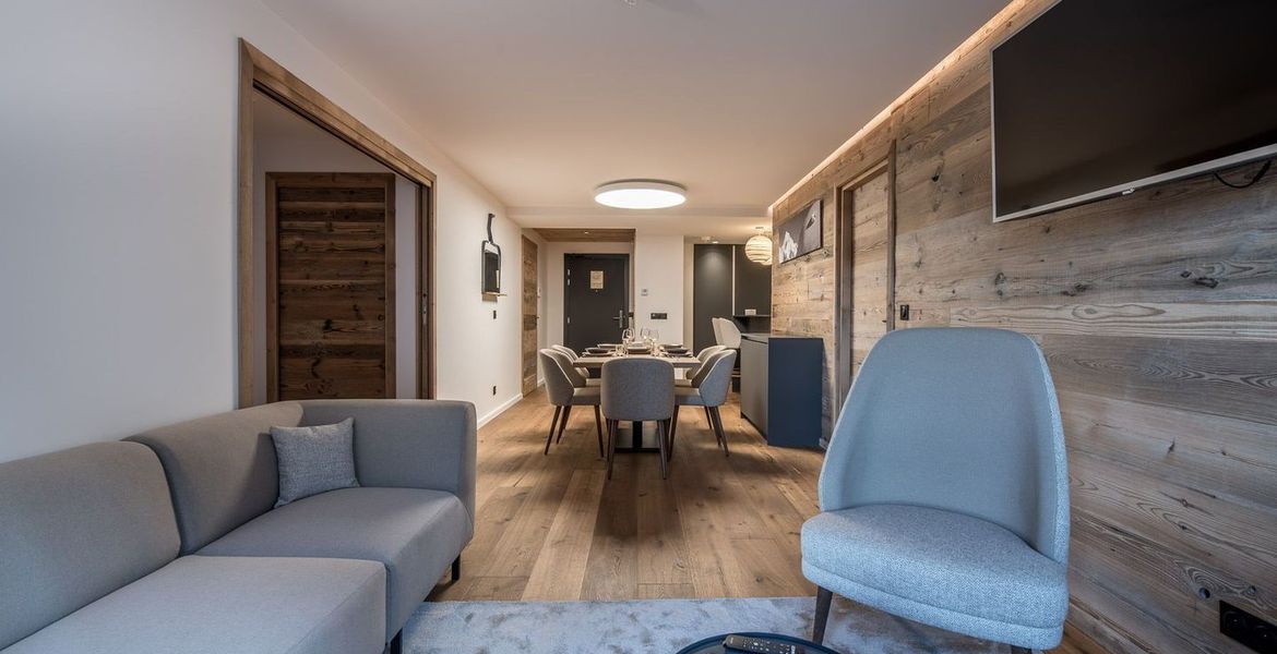 Apartment inside a residence located in Courchevel 1550 