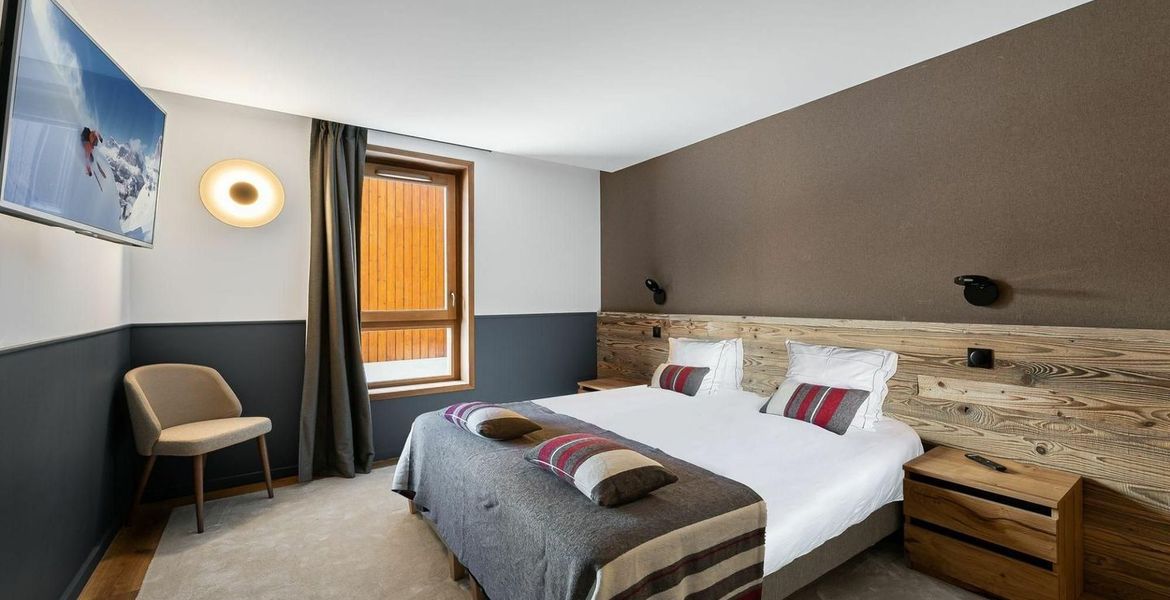 A three bedroom apartment in Courchevel 1550 Village