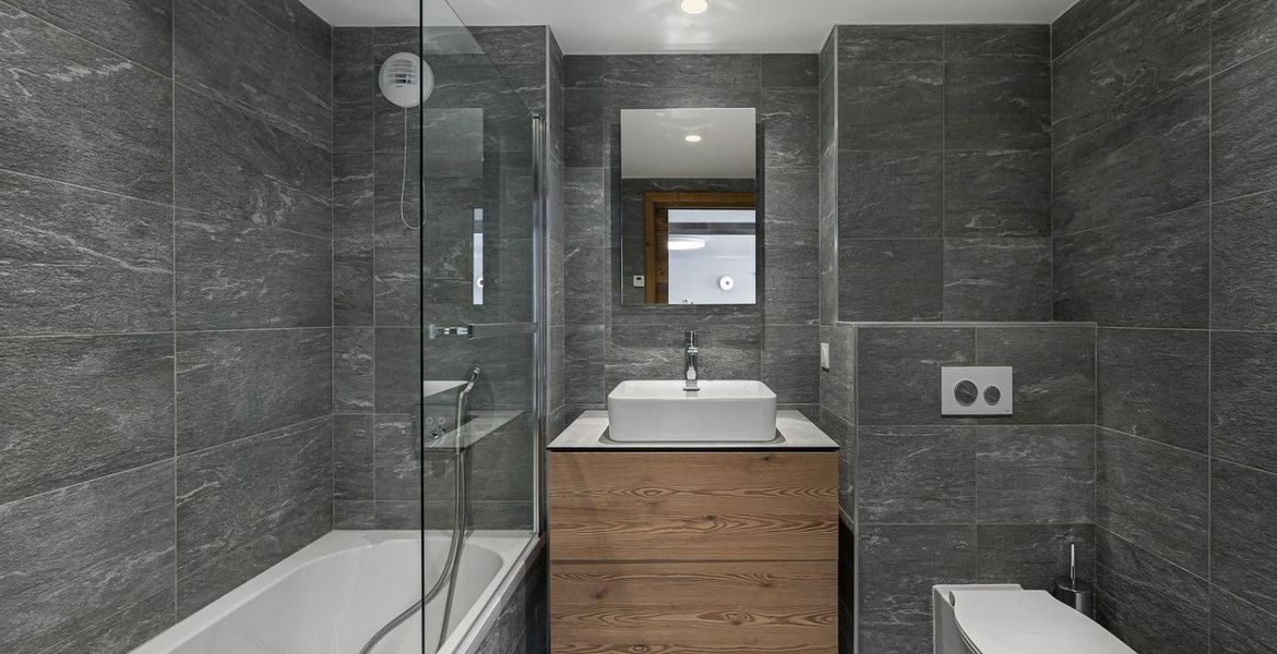 A three bedroom apartment in Courchevel 1550 Village