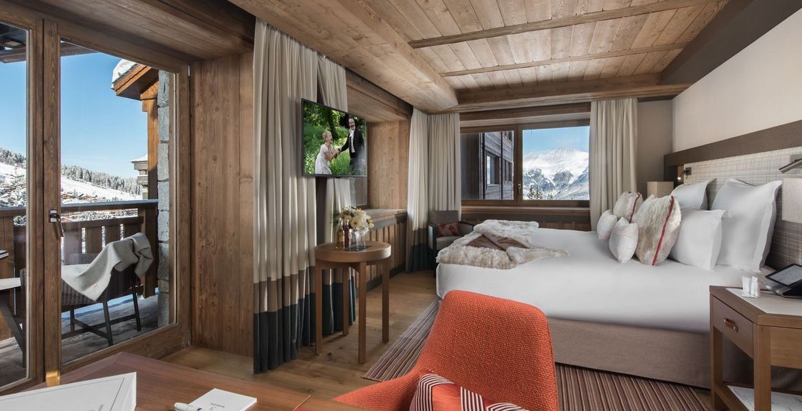 Room, 35sqm /376 sqft, Chalet view, king or twin beds