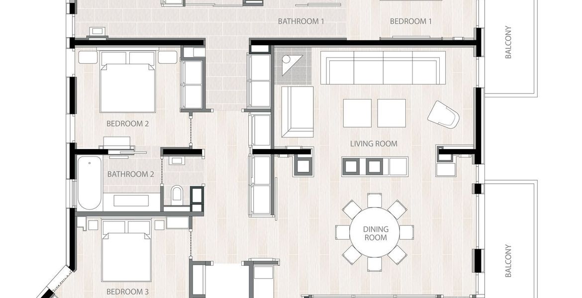 Apartment in courchevel 1850