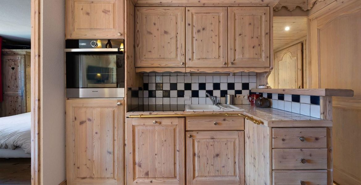 Cozy apartment in Méribel Village with 45 sqm and 2 bedrooms