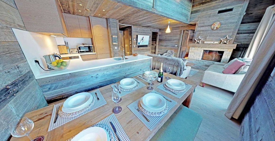 Apartamento en Méribel 110 m² para 8 personas