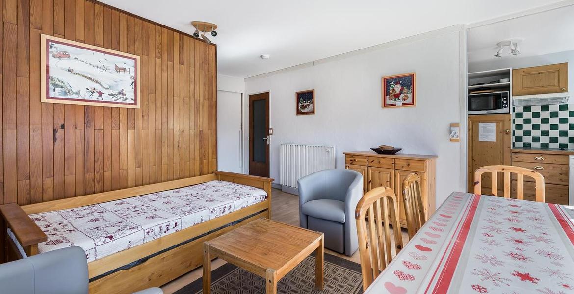 Apartment, in Courchevel 1650 Moriond --  44 m², 1 Bedroom