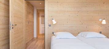 Apartment, in Bellecôte, Courchevel 1850 with 110m² built