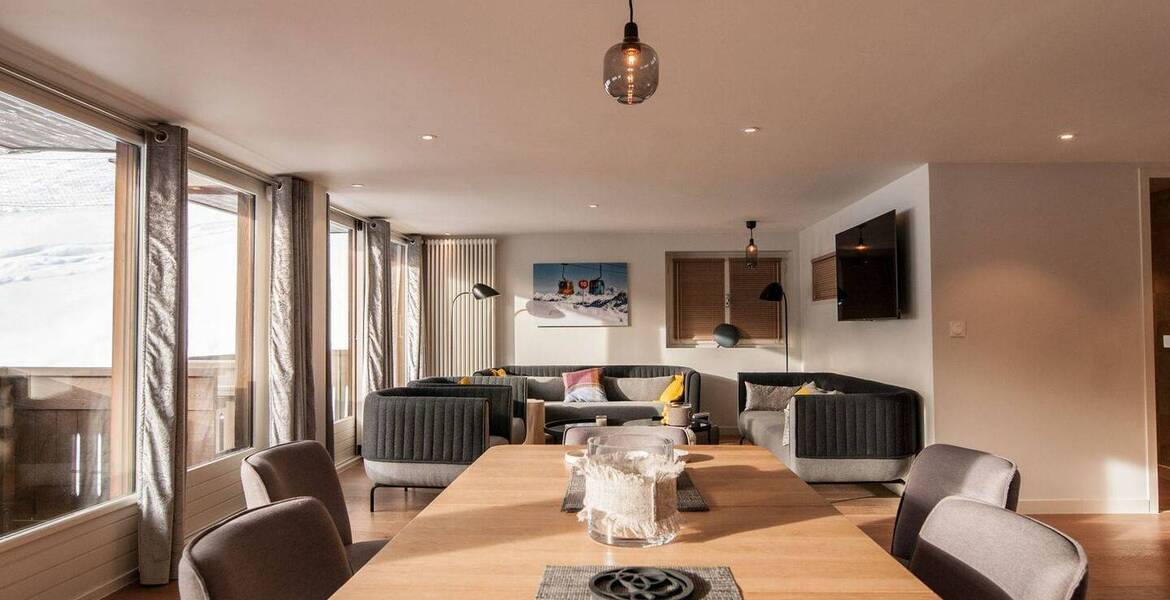 This apartment for rental is located in Chenus, Courchevel 