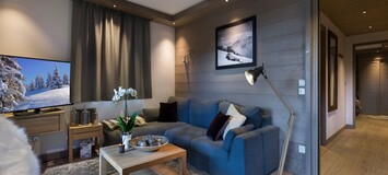 Charming family apartment for rental in Courchevel Moriond. 