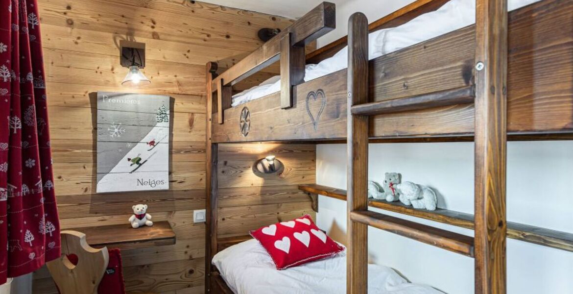 Spacious apartment in Courchevel 1300 Le Praz for rental