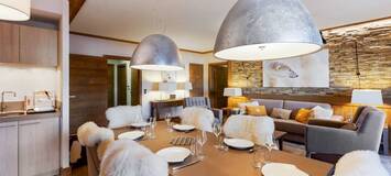 Apartment for rental inside a residence in Courchevel 1550 