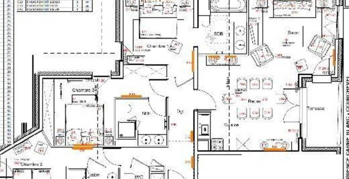 This apartment composed of three en-suite bedrooms - 90 m²