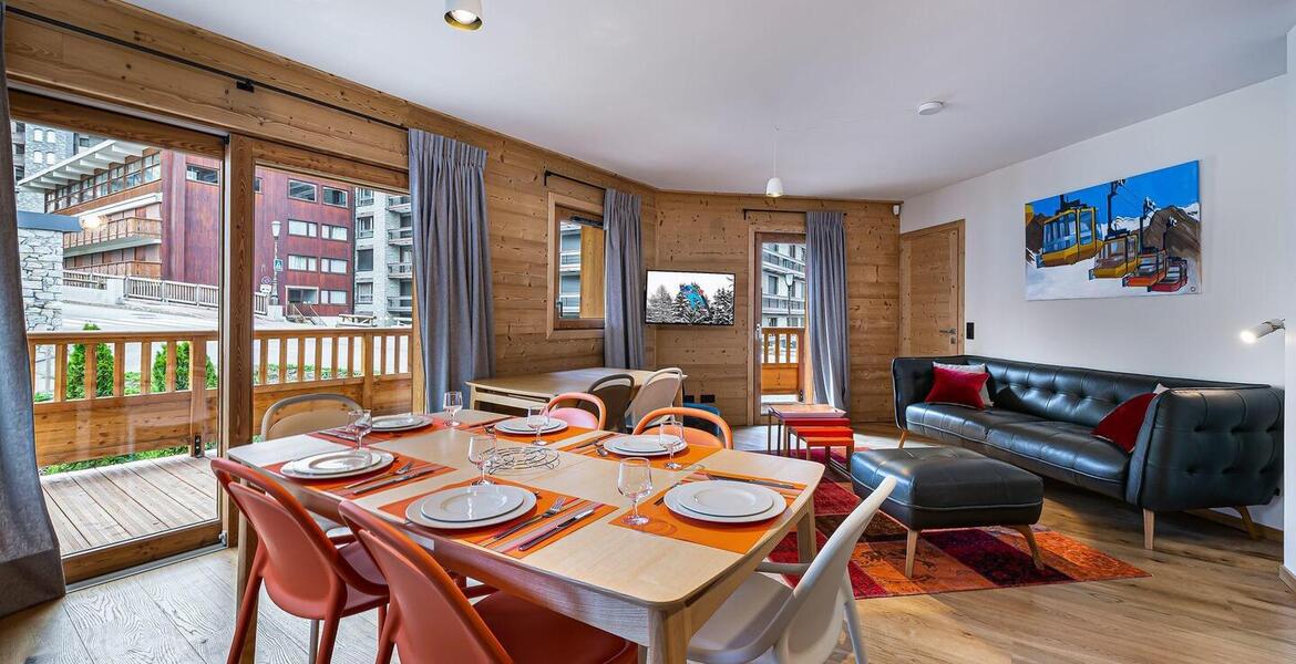 An apartment for rental in Courchevel 1650 near the slopes