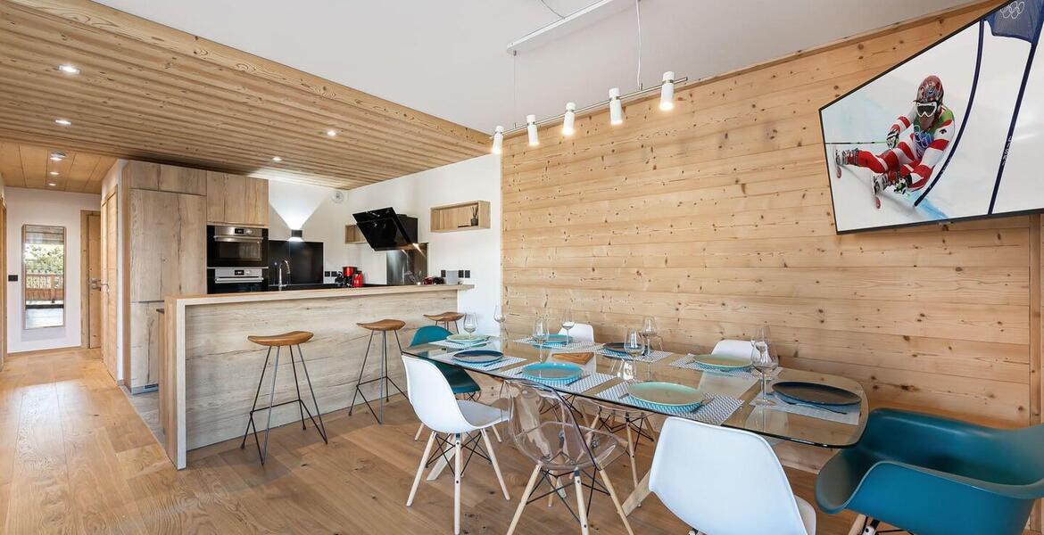 This new apartment for rental in Courchevel 1650 Moriond 