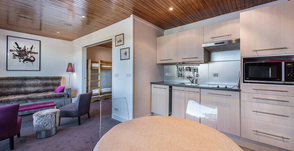 This apartment for rental is a large studio located 