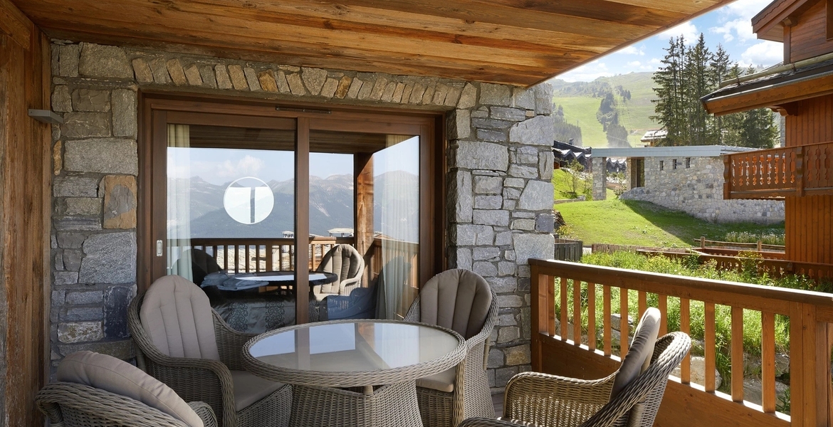 Mountain-style Apartments for rental in Courchevel 1850 