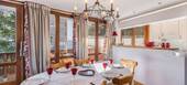 Apartment for rental is located in the Plantret Courchevel 
