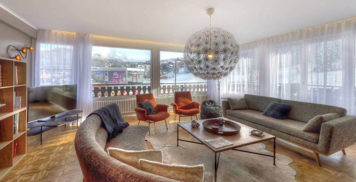 Courchevel 1850 luxury rental apartment for rental 150 sqm