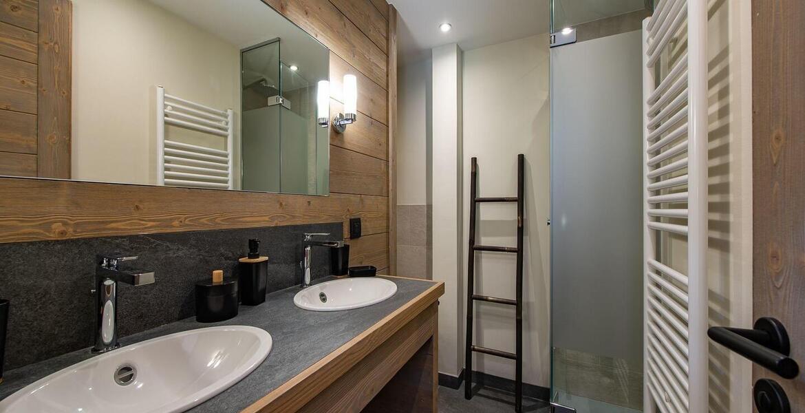 Duplex apartment studio for rental in Chenus, Courchevel