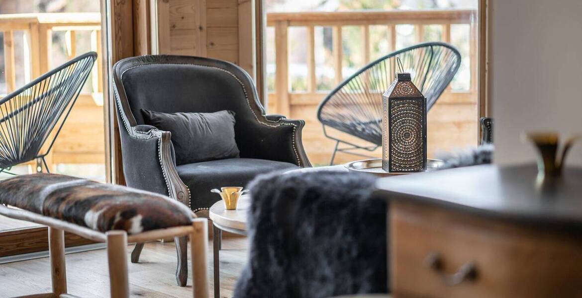Apartment with a warm atmosphere for rental in Courchevel 