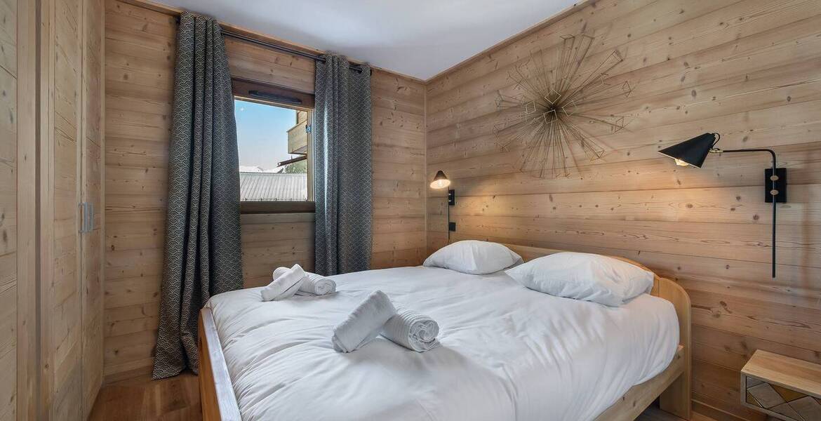 Apartment with a warm atmosphere for rental in Courchevel 