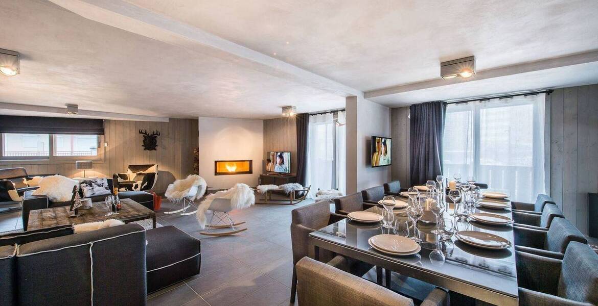 Spacious apartment for rental in Courchevel 1650 Moriond