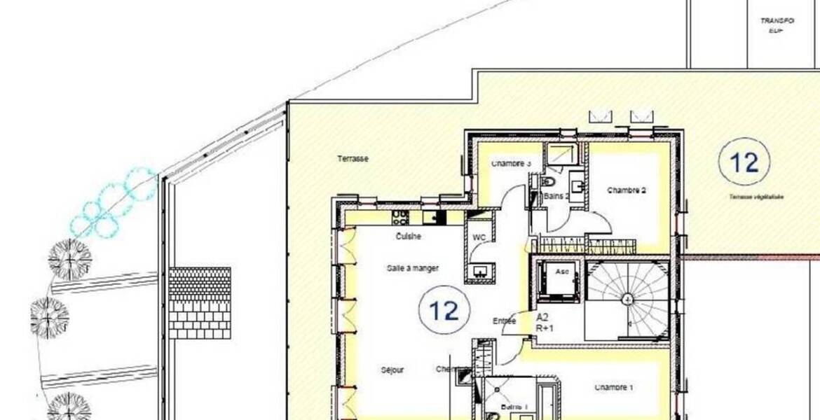 Apartment makes part of the new constructed Chalet Bellecôte