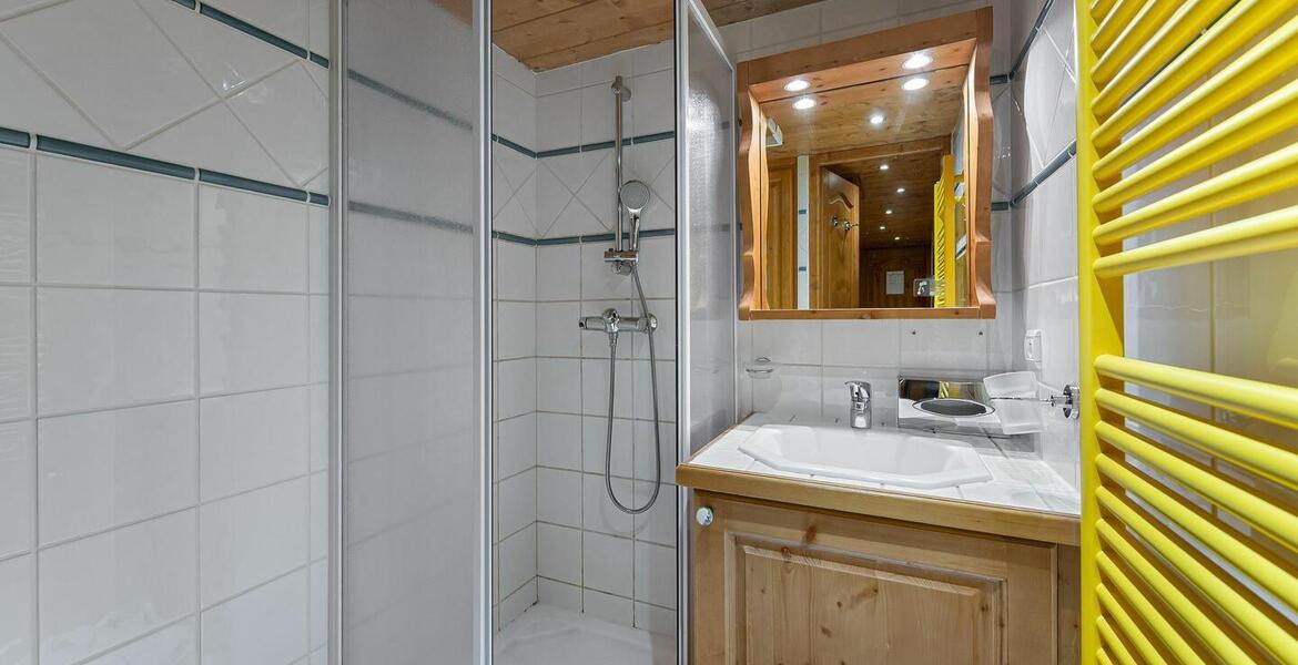 The apartment located in Méribel Village residence