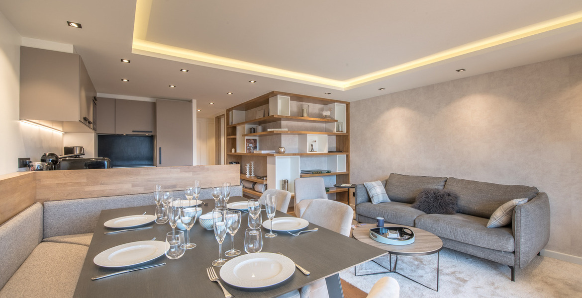 Enjoy an exceptional view in Courchevel 1850 with 96 sqm