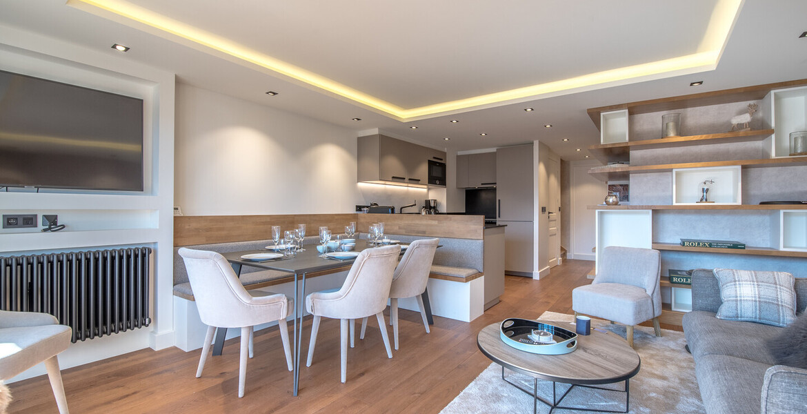 Enjoy an exceptional view in Courchevel 1850 with 96 sqm
