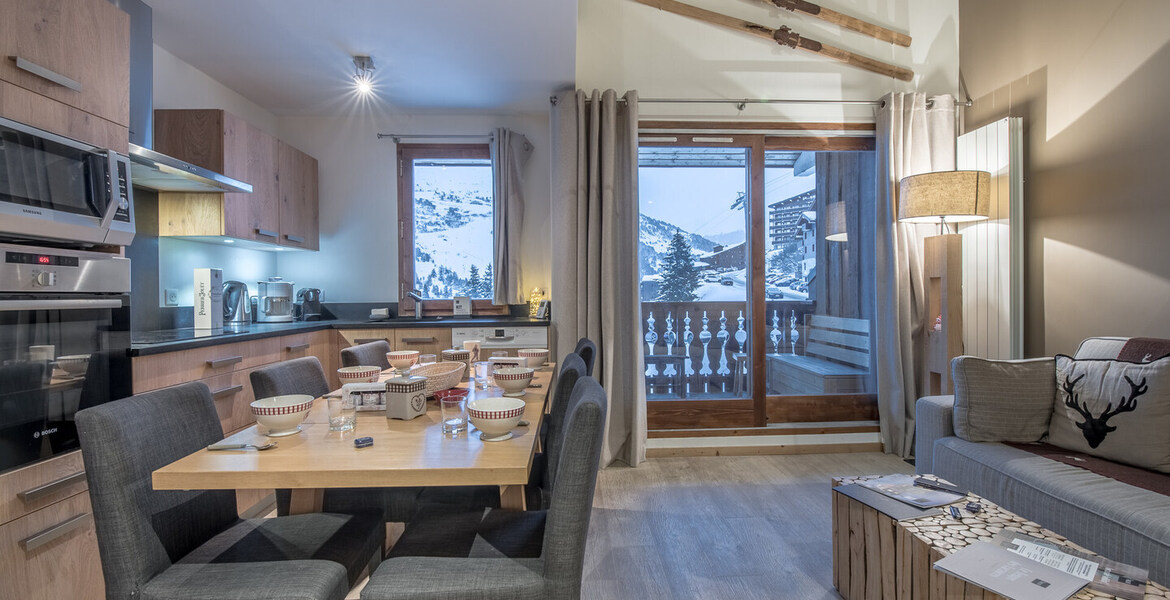 Adorable duplex for 6 people in Méribel-Mottaret