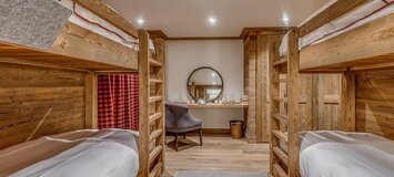 This luxury self-catering flat for rental in Méribel 