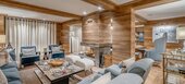 This luxury self-catering flat for rental in Méribel 