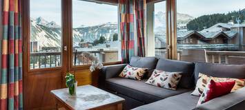 The apartment, with its 60sq.m, offers 2 bedrooms