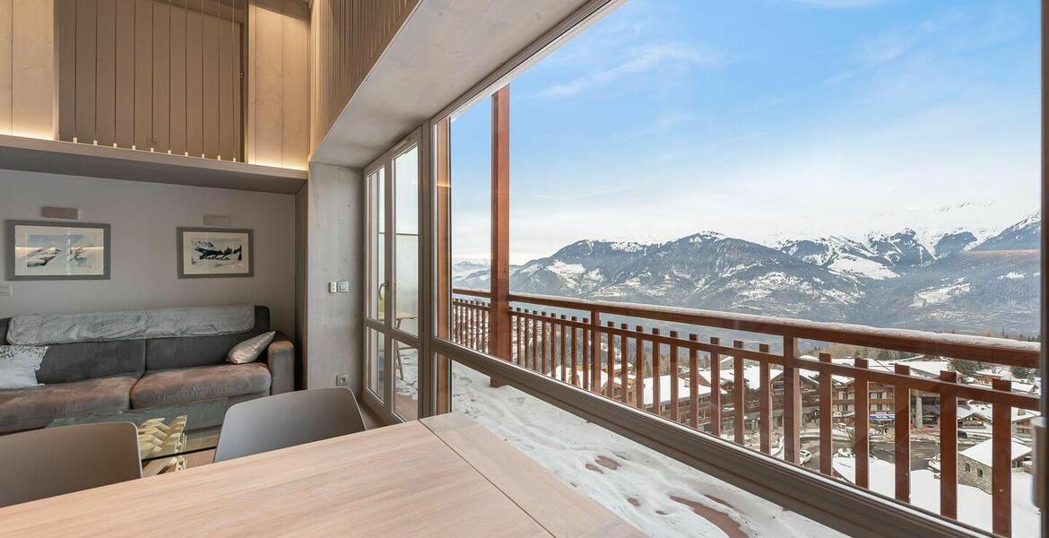 Apartment with a superb view on the mountains for rental