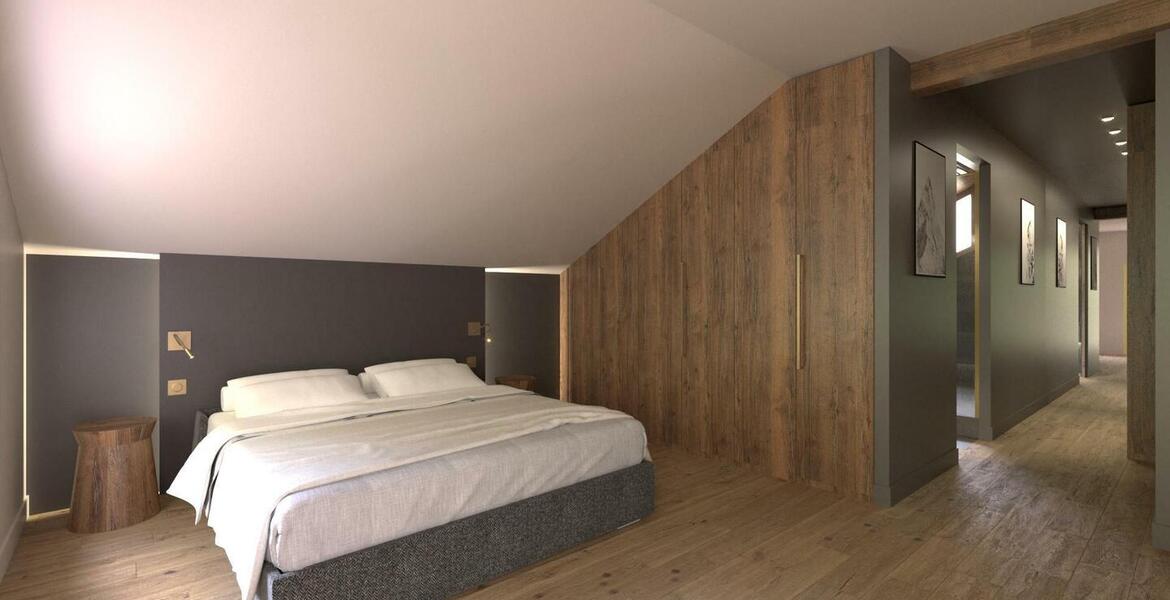Chalet for rental in Méribel Village with 3 levels 