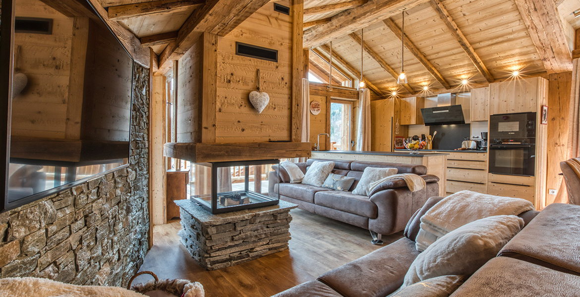 Chalet in Saint Bon for rent 130 sqm 4 bedrooms