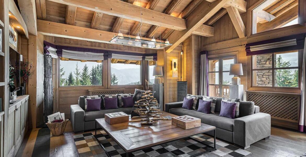 Chalet for rent in Courchevel 1850 Nogentil with a pool, spa