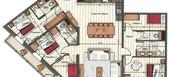 Apartment in Courchevel 1650 Moriond