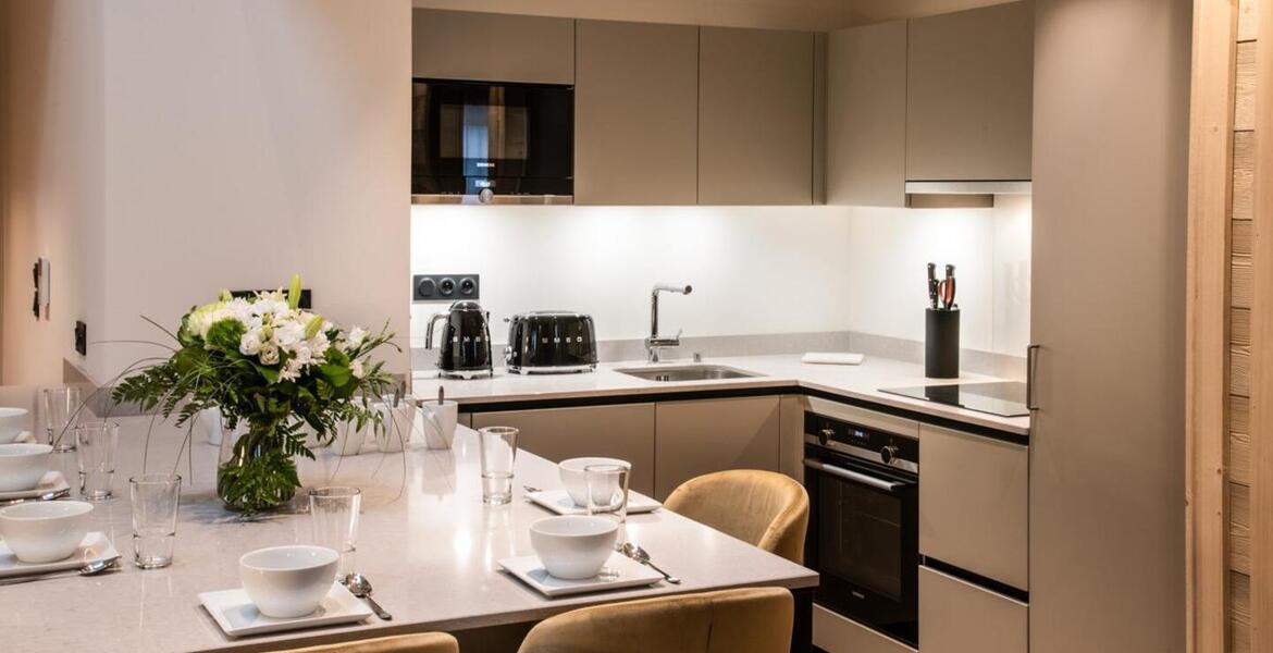 This apartment in Courchevel 1650 Moriond is for rental 