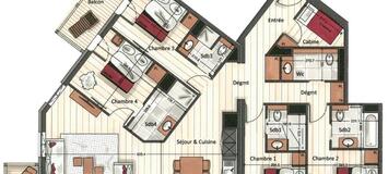 Apartment in Courchevel 1650 Moriond 