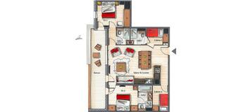 Apartment in Courchevel 1650 