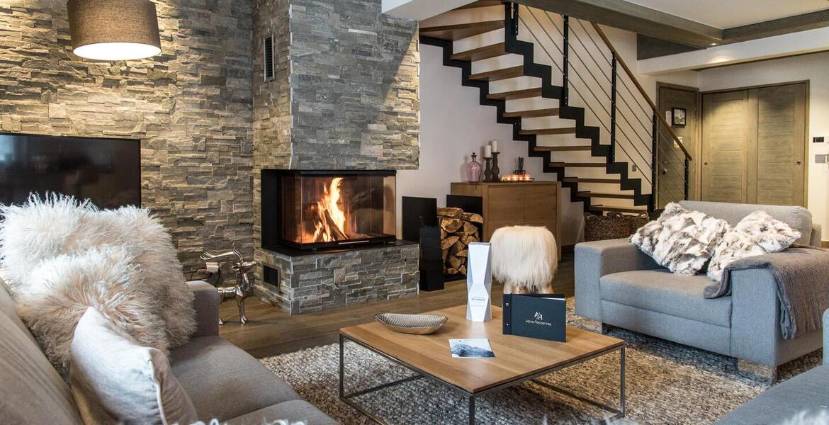 The penthouse for rent in Courchevel 1650 Moriond