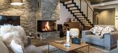 The penthouse for rent in Courchevel 1650 Moriond