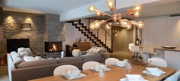 The penthouse for rent in Courchevel 1650 Moriond