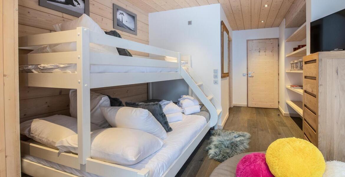The penthouse for rent in Courchevel 1650 Moriond