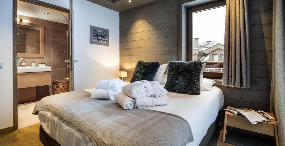 The penthouse for rent in Courchevel 1650 Moriond