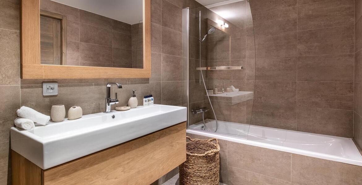 The penthouse for rent in Courchevel 1650 Moriond