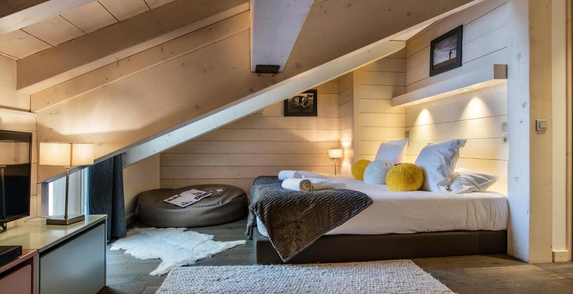 The penthouse for rent in Courchevel 1650 Moriond