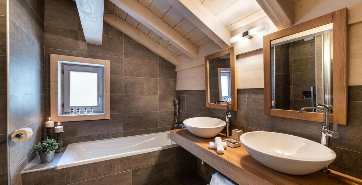 The penthouse for rent in Courchevel 1650 Moriond