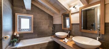The penthouse for rent in Courchevel 1650 Moriond